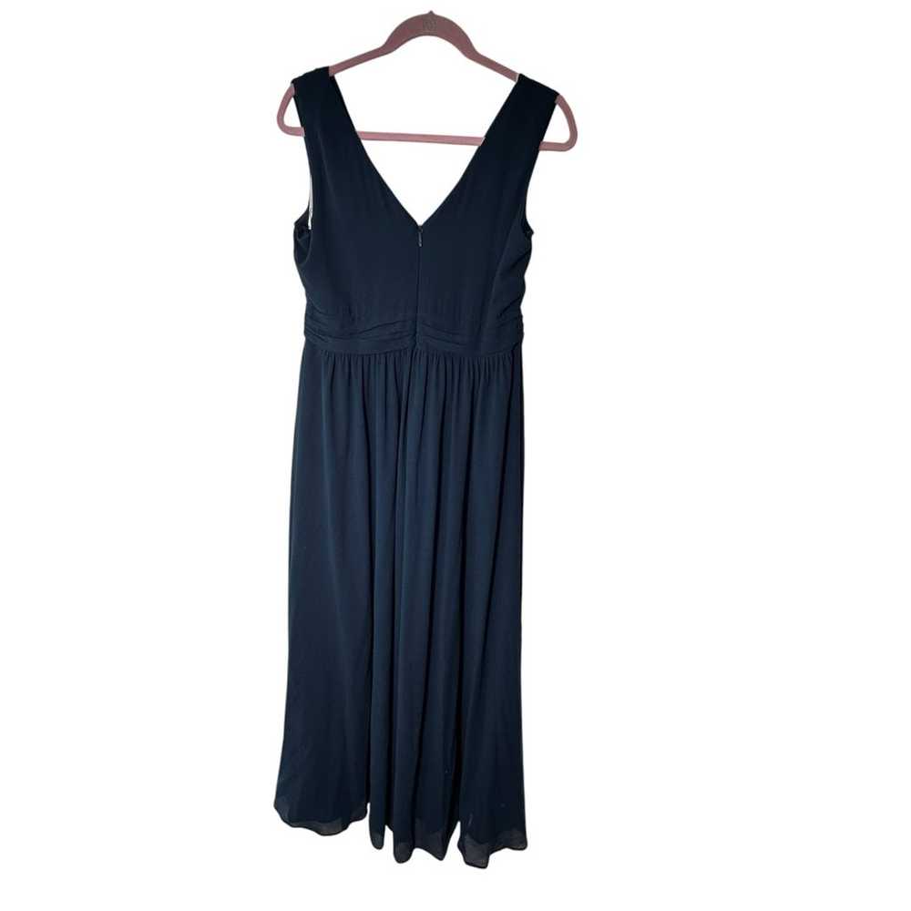 Lulus Navy Blue Surplice Maxi Dress Floor Length … - image 9