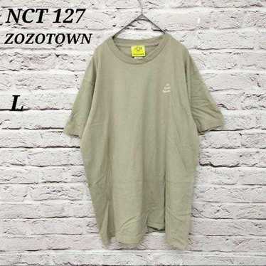 R1112/NCT 127 【L】T-shirt Short Sleeve Cotton Brow… - image 1