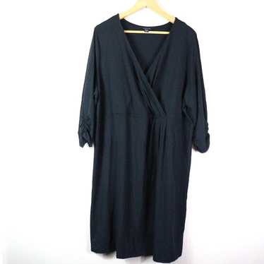 Lands End Faux Wrap Dress size 20W-22W