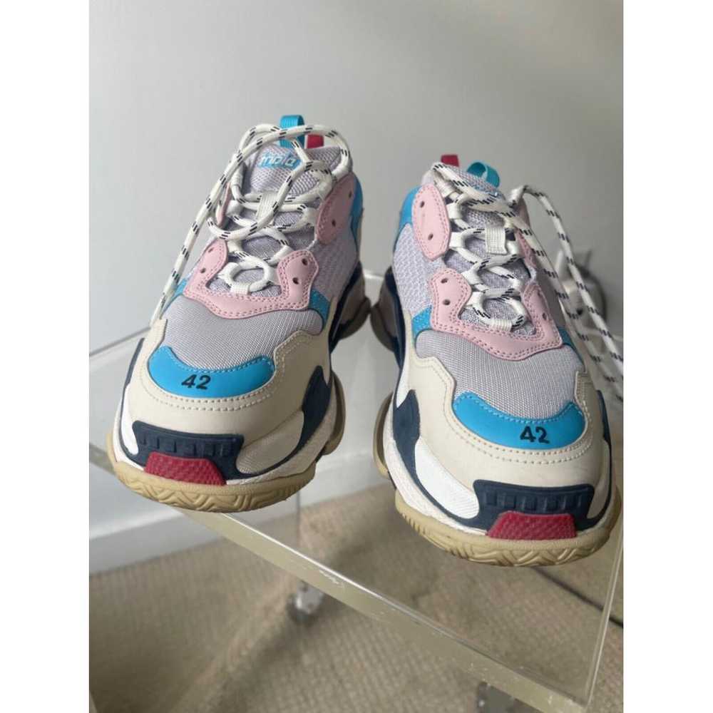 Balenciaga Triple S cloth trainers - image 2