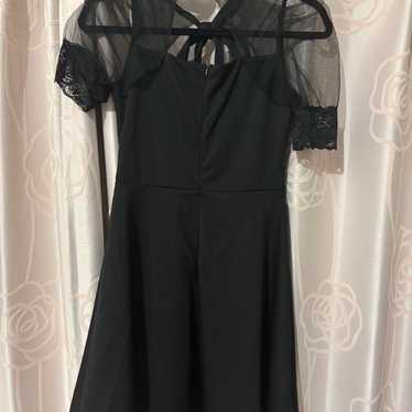 Caba Dress - Black Flare Dress