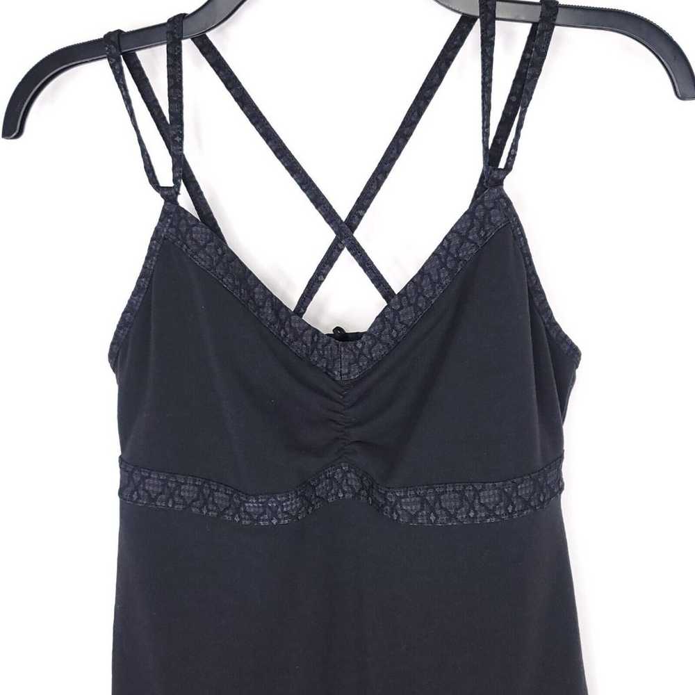 Prana Dress Womens Medium Sleeveless Black Strapp… - image 4