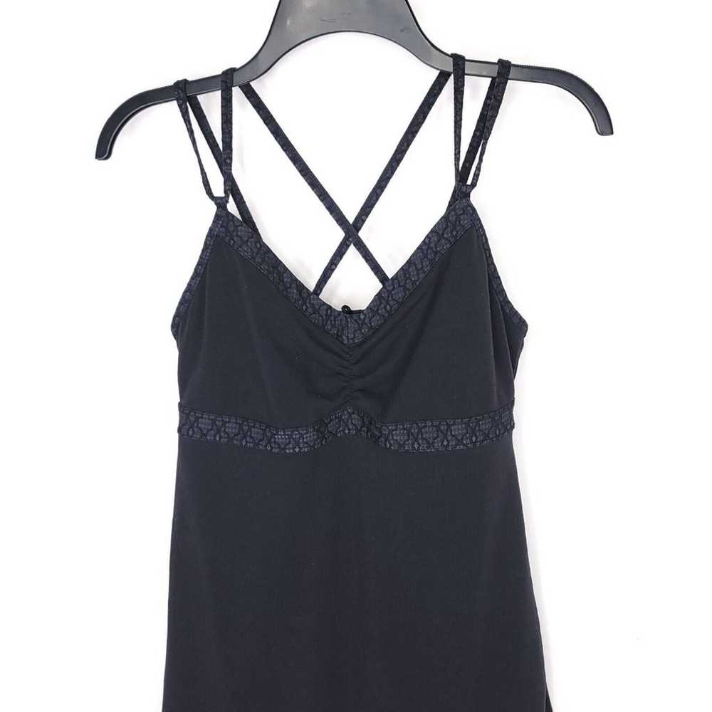 Prana Dress Womens Medium Sleeveless Black Strapp… - image 8