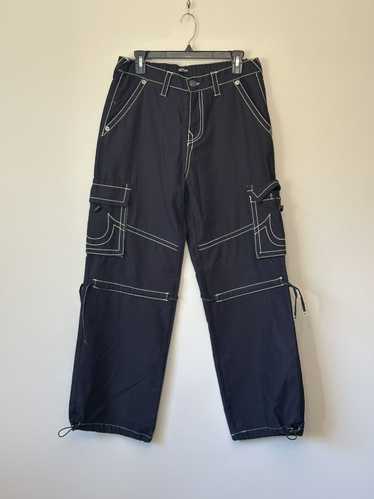 True Religion True Religion Black Cargo Pants