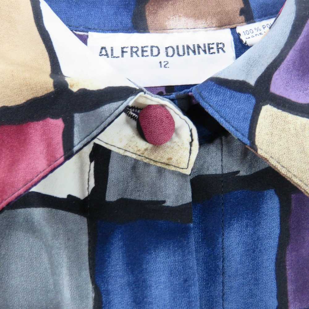 90s Vintage Alfred Dunner Purple Pink Blue Retro … - image 3