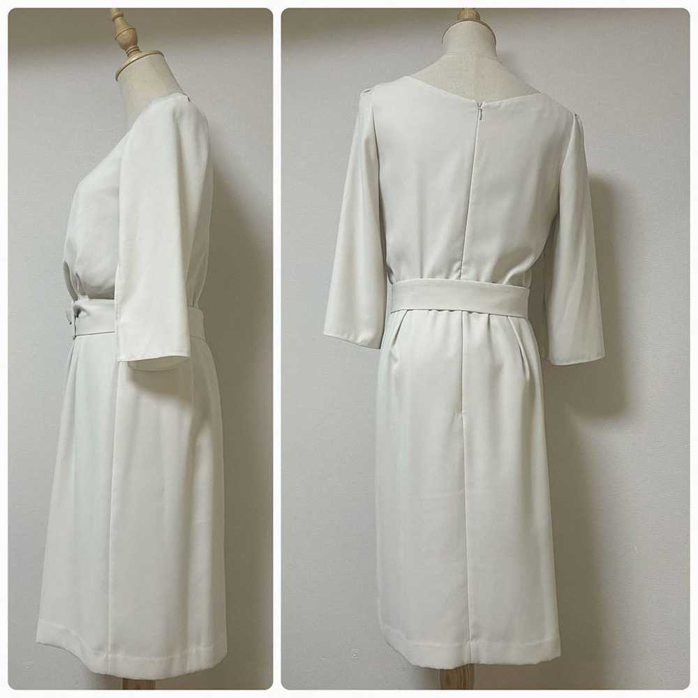 Debut de Fiore Belted Dress White - image 2