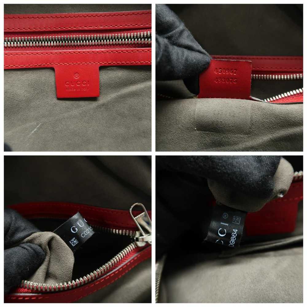 Gucci Leather backpack - image 12