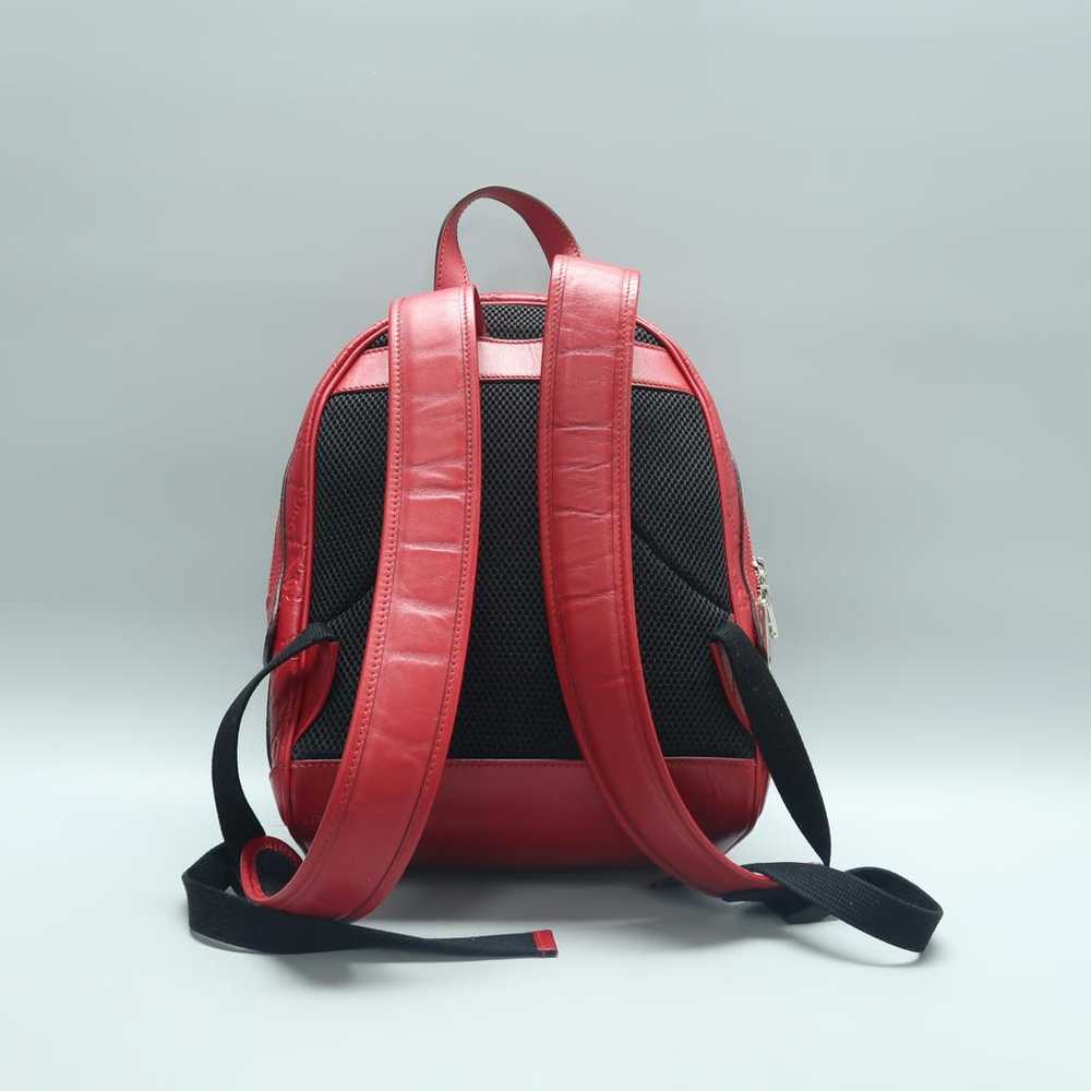 Gucci Leather backpack - image 4