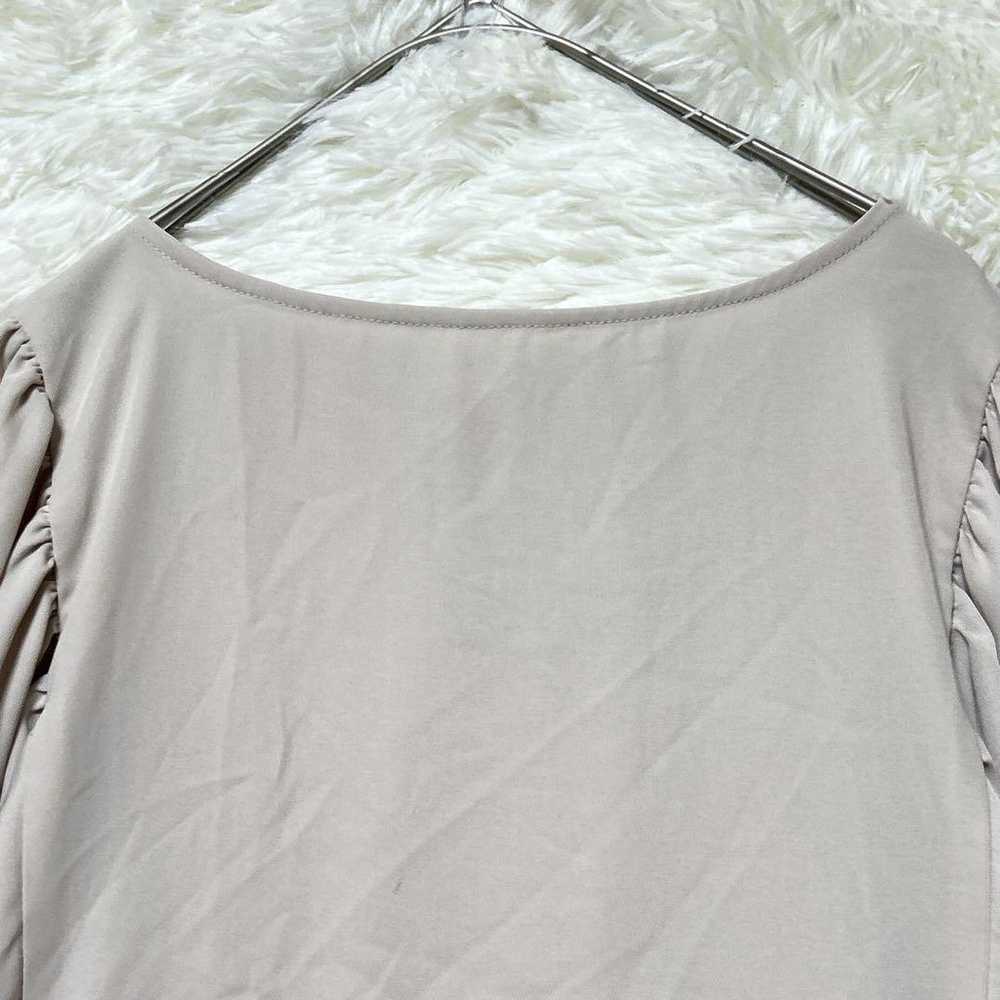 American Holic F Ivory Tunic Balloon Sleeve Plain - image 3