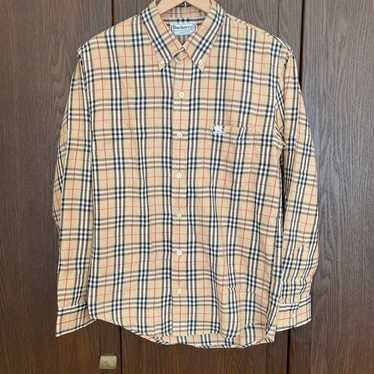 Burberry Nova Check Vintage Ladies' Shirt 43XL Cot