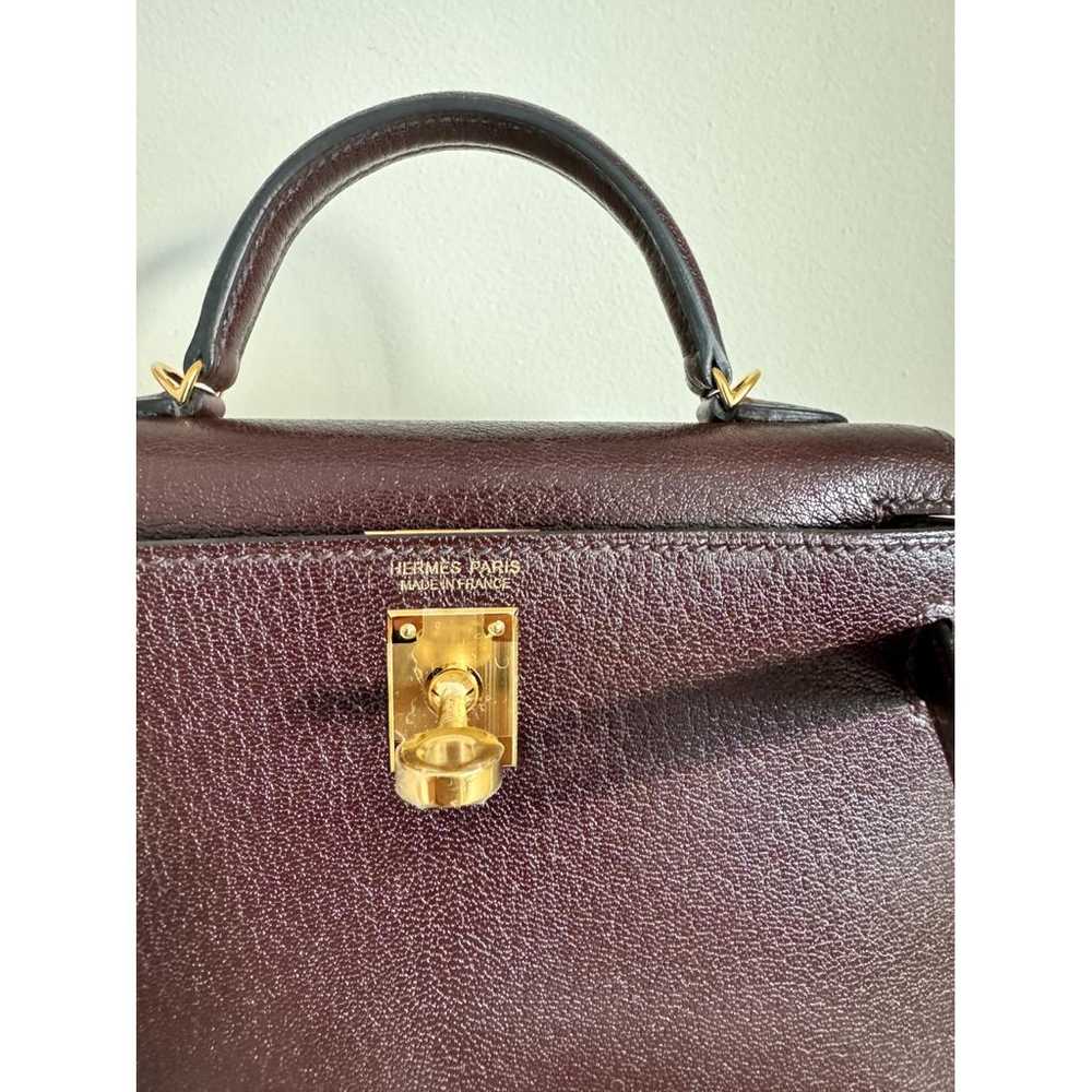 Hermès Kelly Mini leather handbag - image 2