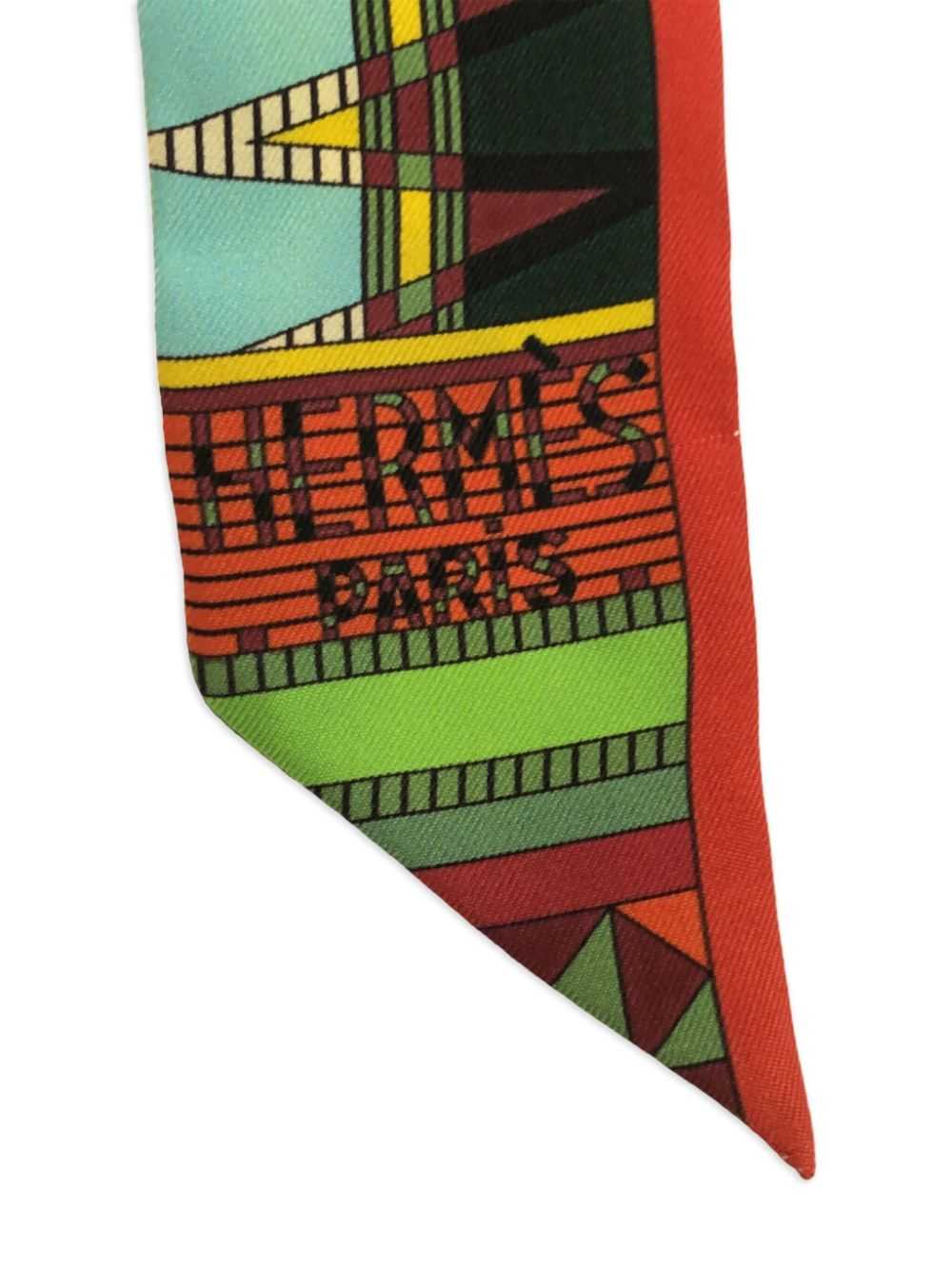 Hermès Pre-Owned 2010s Twilly scarf - Red - image 2