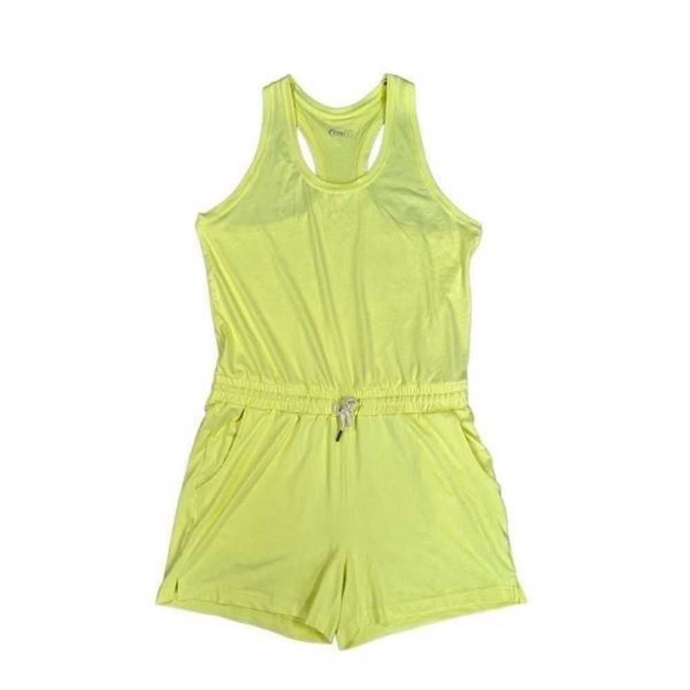 Zyia Active Lemon Laguna Downtime Romper RC Neon … - image 2