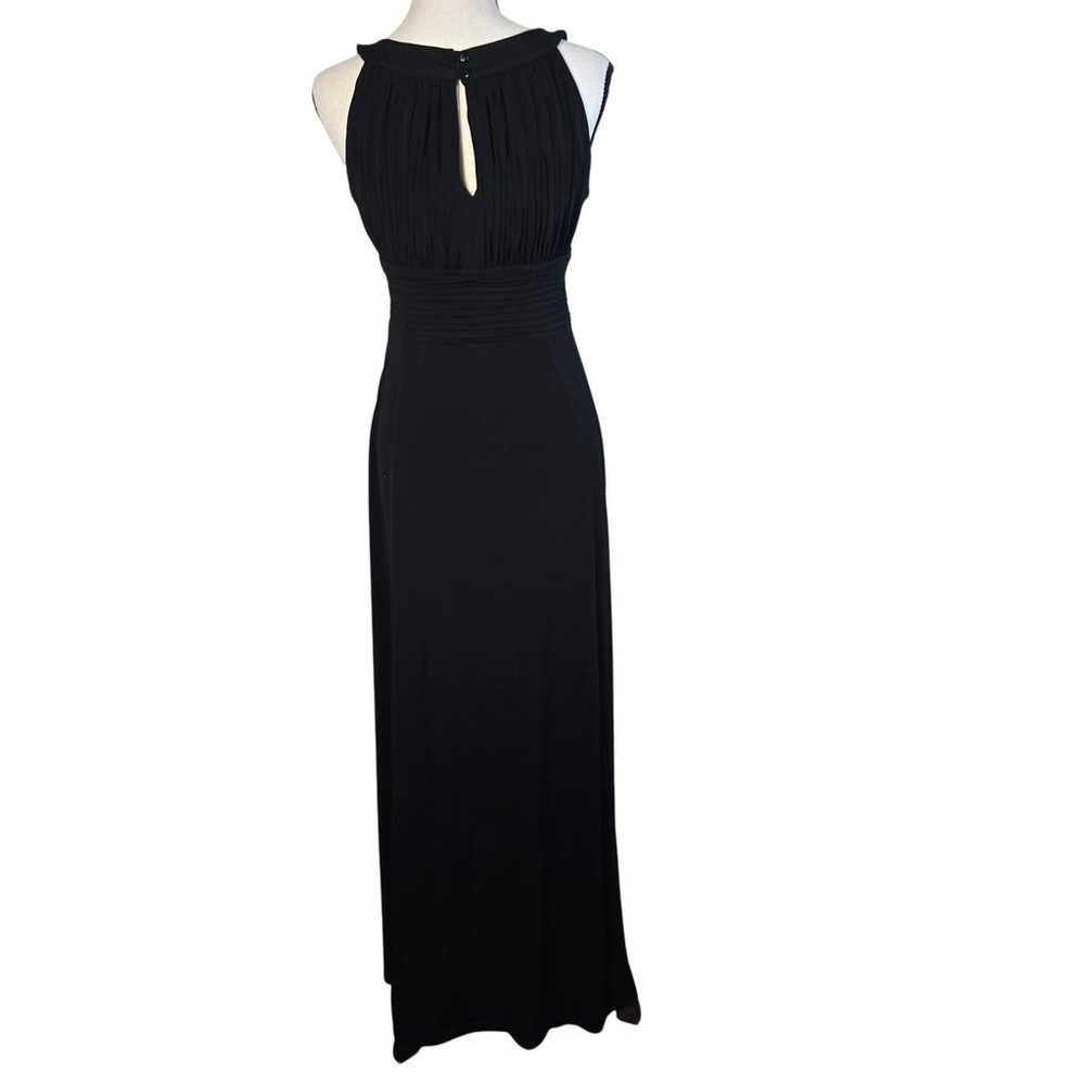 Signature By Sangria Dress Women's 6 Black Maxi K… - image 2