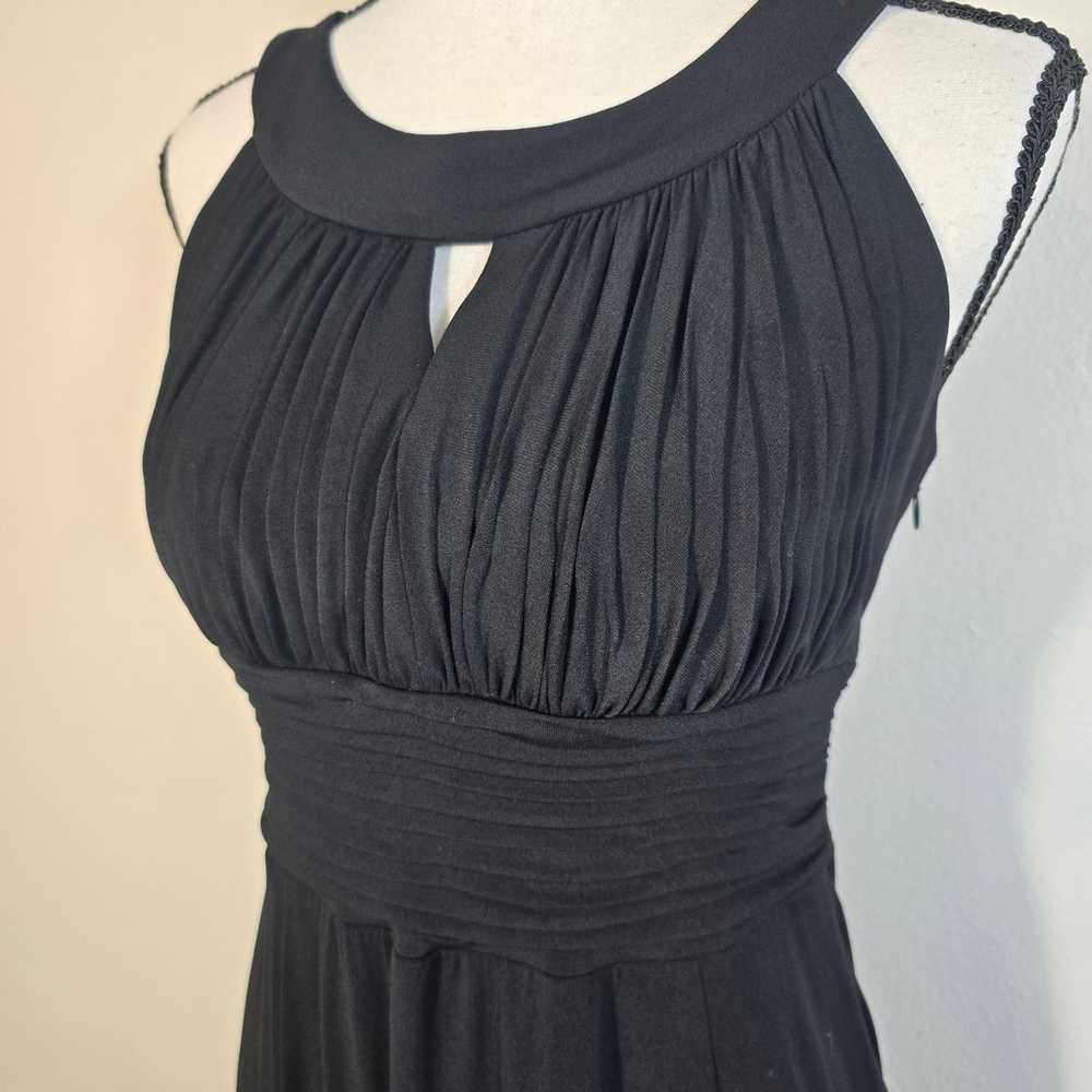 Signature By Sangria Dress Women's 6 Black Maxi K… - image 3