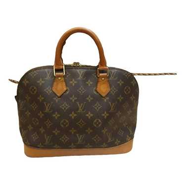 Louis Vuitton Alma leather handbag