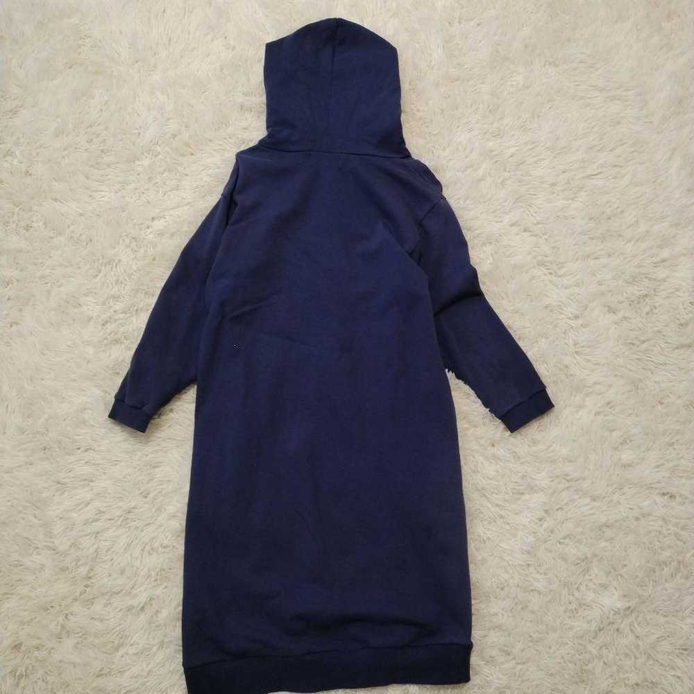 Psycho Bunny Hoodie Dress Navy One Point Size 1 - image 3