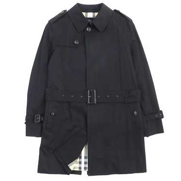 BURBERRY LONDON trench coat cotton black L - image 1