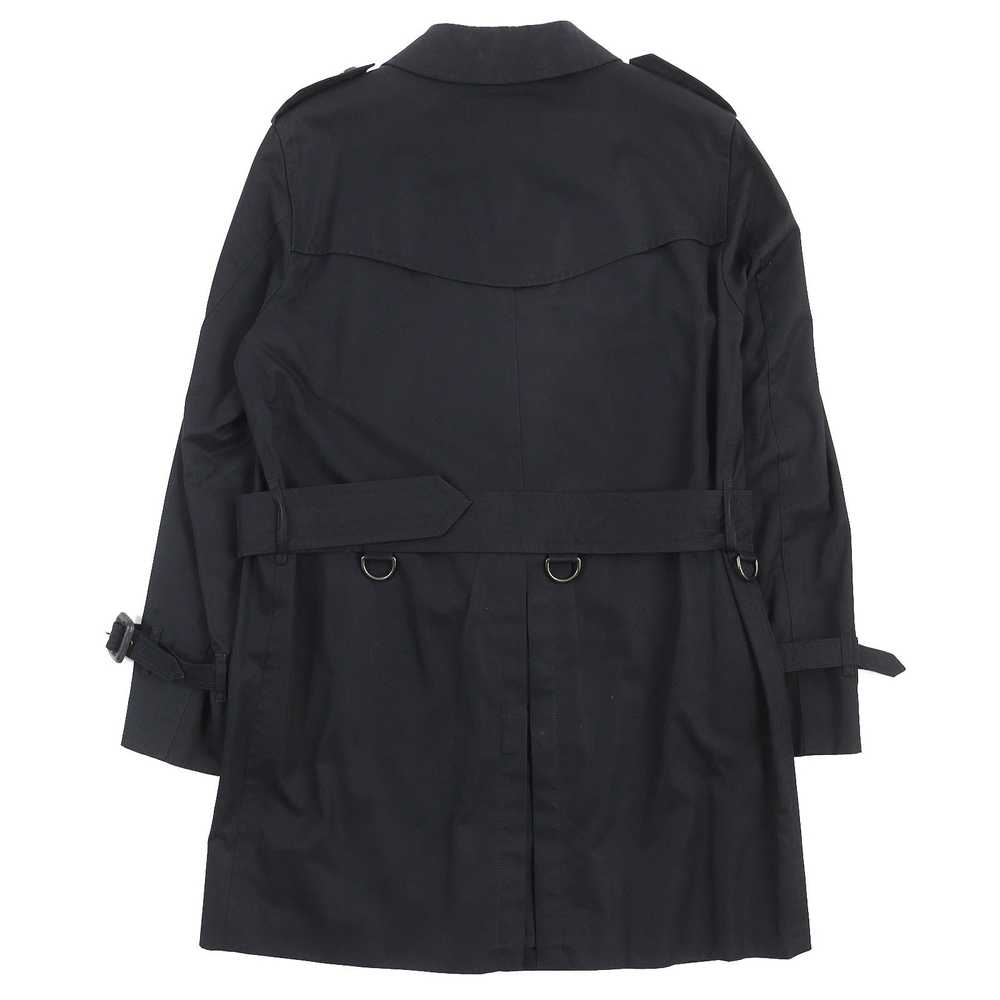 BURBERRY LONDON trench coat cotton black L - image 2