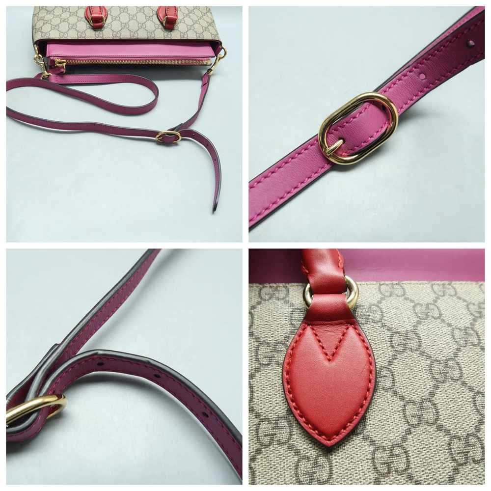 Gucci Leather satchel - image 11