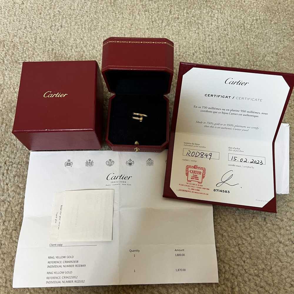 Cartier Juste un Clou ring - image 6