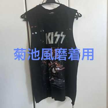 ZARA Kiss Band T-Shirt Collaboration Cut and Sew T