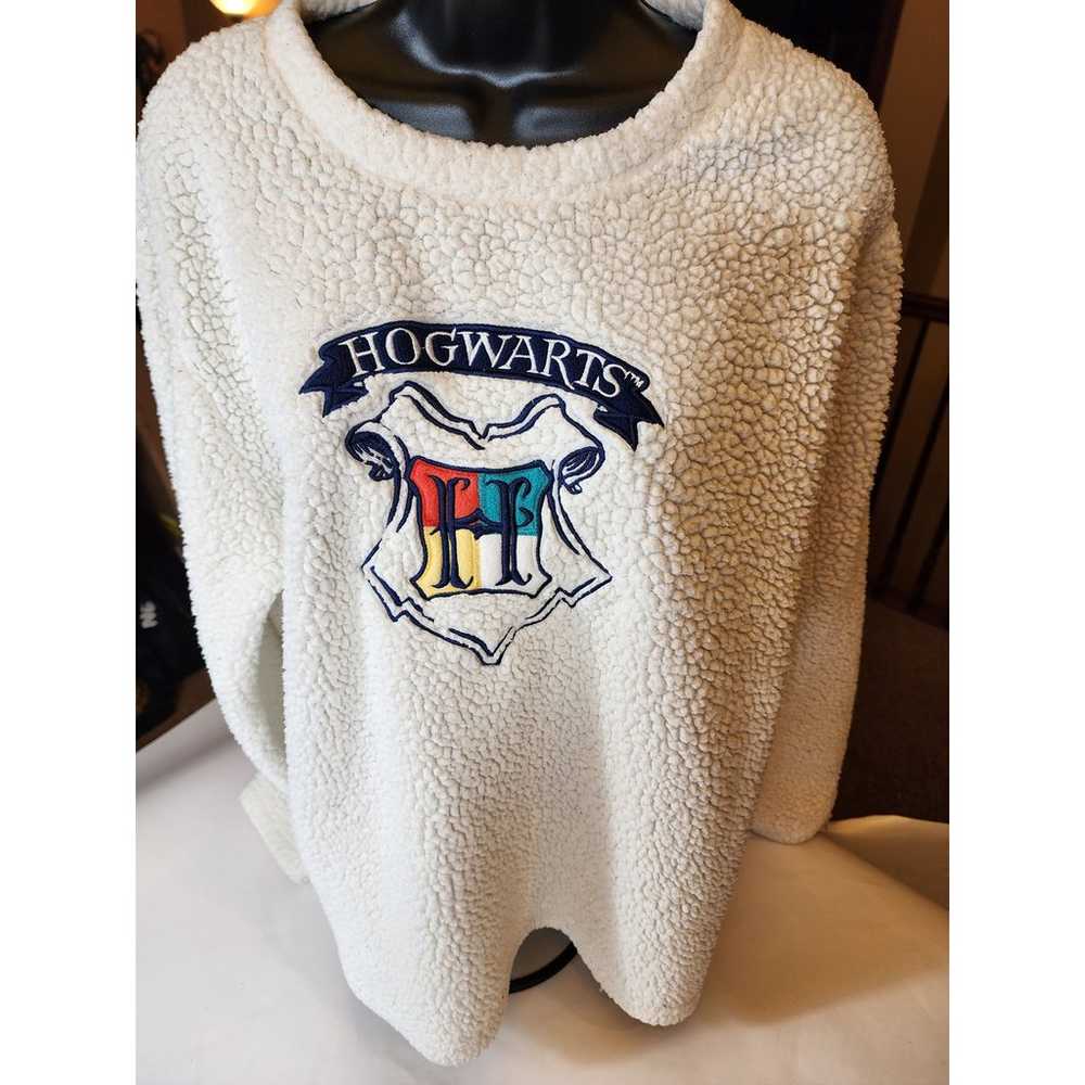 Harry Potter Hogwarts Sleepwear Womens XL White F… - image 6