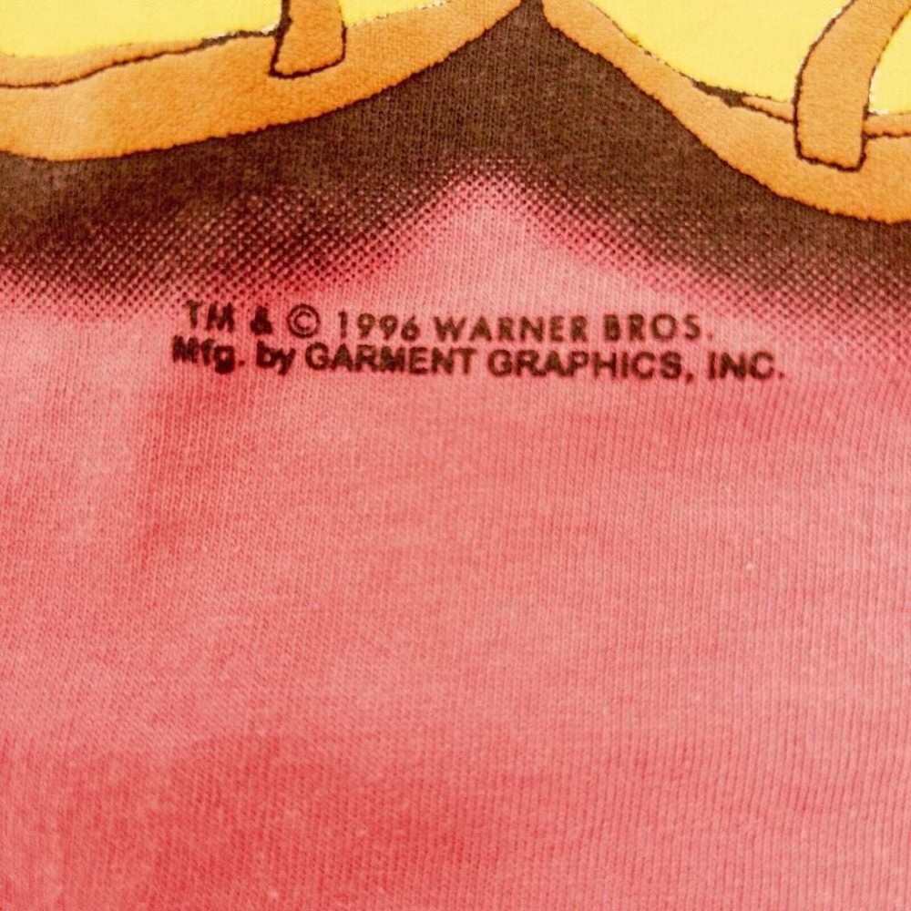 Vintage 1996 Looney Tunes Tweety Love Pink T-Shir… - image 3