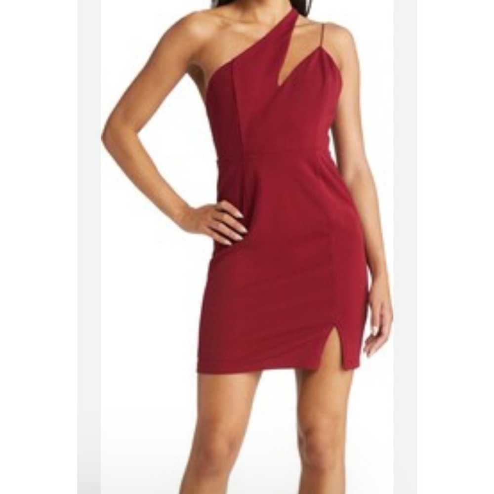 Lush Womens Poised To Party One Shoulder Cutout C… - image 1