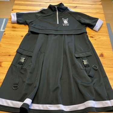 Sanrio Kuromi Gaming Embroidered Jersey Dress Siz… - image 1