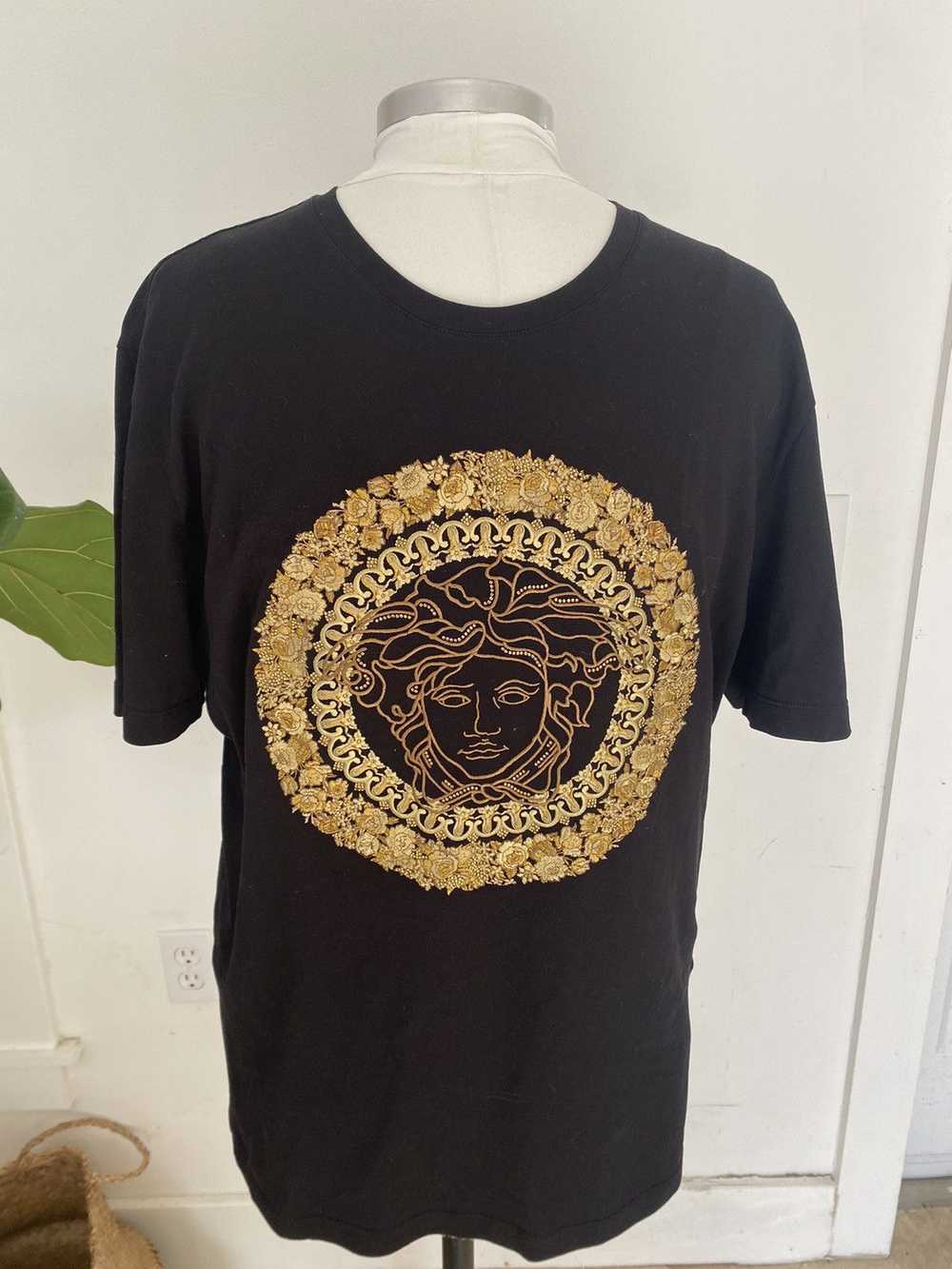 Versace Versace Medusa Sundial Mens Tee Shirt XXL - image 1