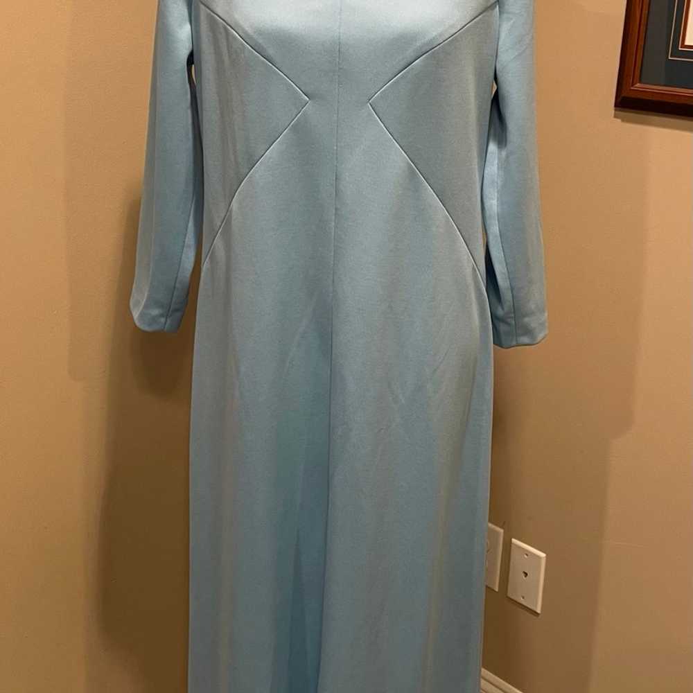 Vintage Timeless Straight Minimalist Baby Blue Ma… - image 3