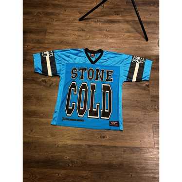 Vintage 1999 WWF Attitudes Stone Cold Steve Austin Camo Jersey Size deals L-NWT!.