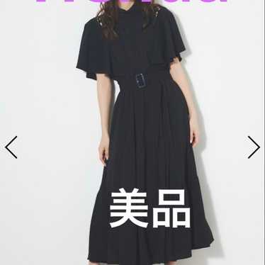 【rienda】Slit Shoulder Flare Sleeve OP - image 1