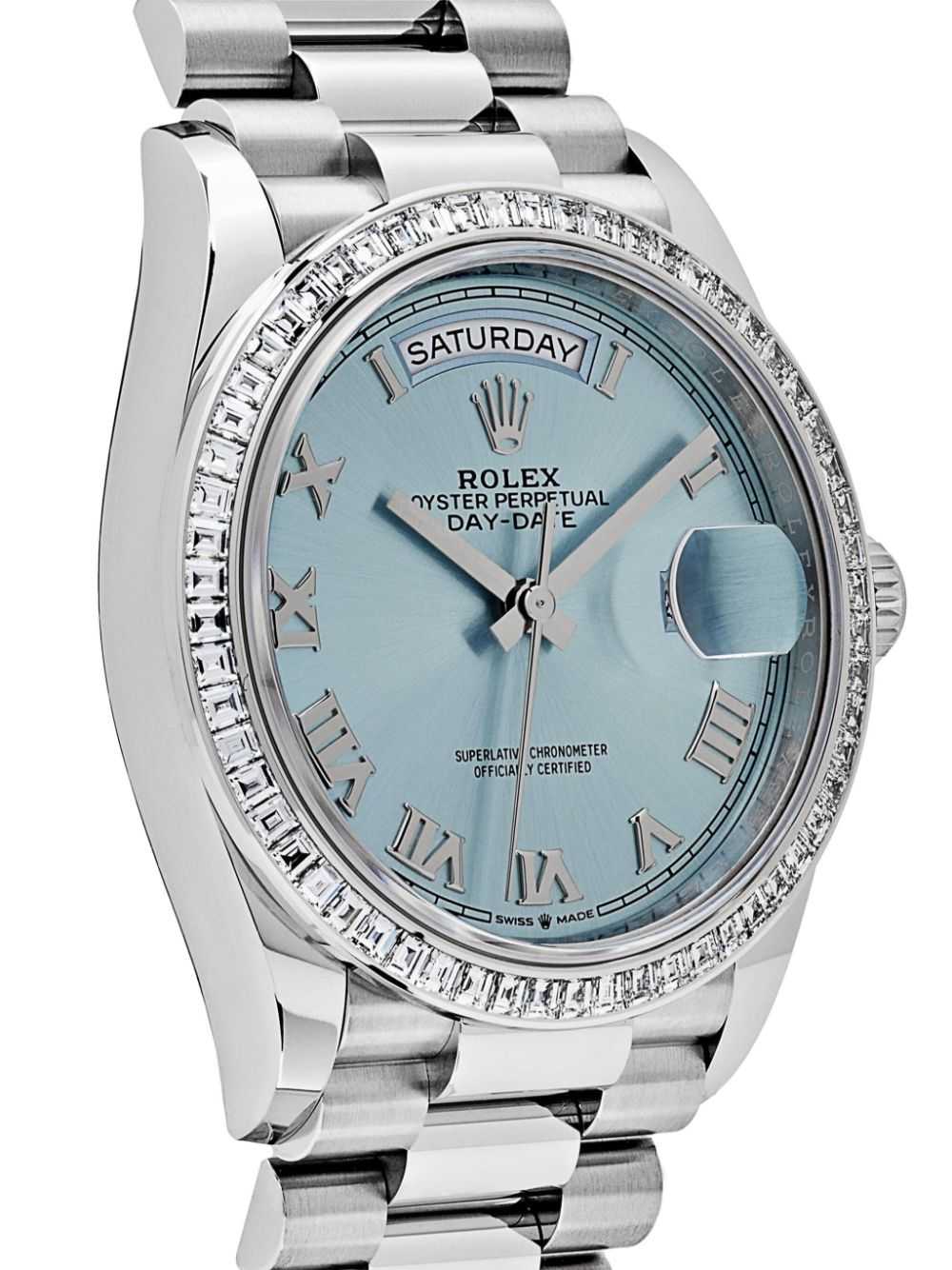 Rolex 2024 pre-owned Day-Date 36mm - Blue - image 3