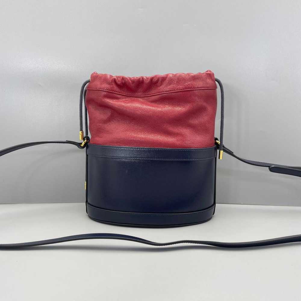 Gucci Horsebit 1955 Bucket leather handbag - image 2