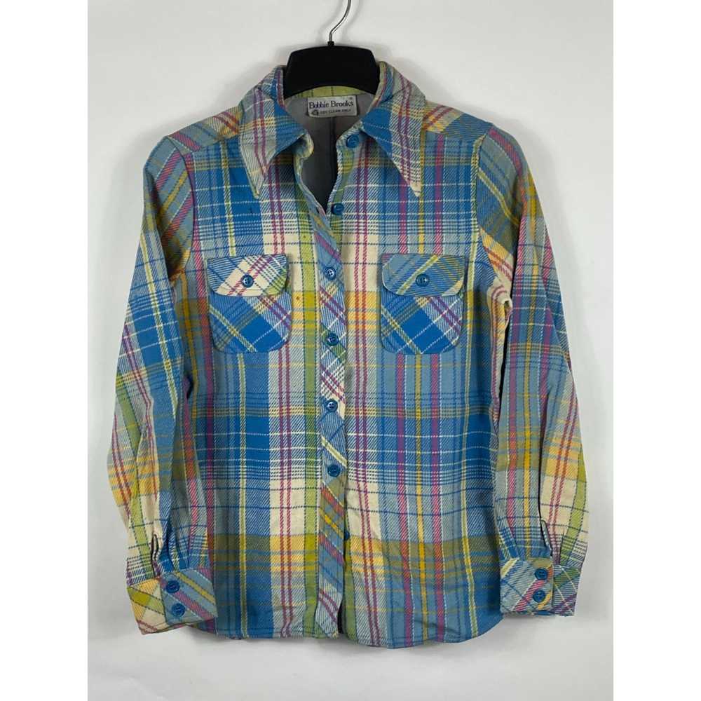 Other × Vintage Vintage Bobbie Brooks Plaid Flann… - image 1