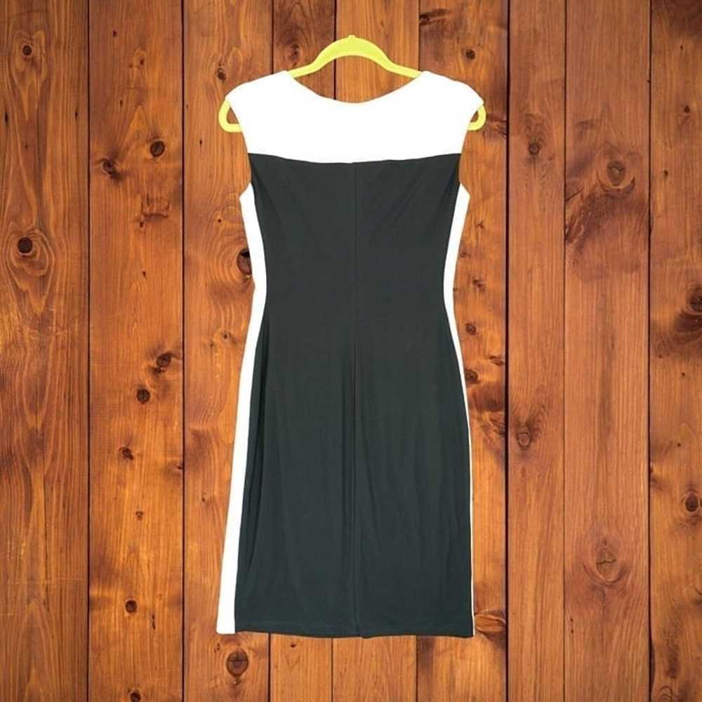 Lauren Ralph Lauren Women's Dress Size 4 Black/Wh… - image 2