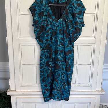 Hugo Boss size 4 womens silk dress - image 1