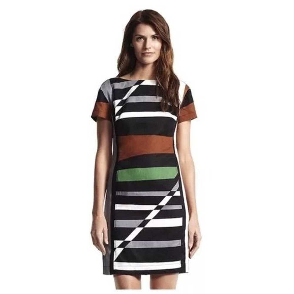 DEREK LAM Geo Abstract Sheath Dress - image 7