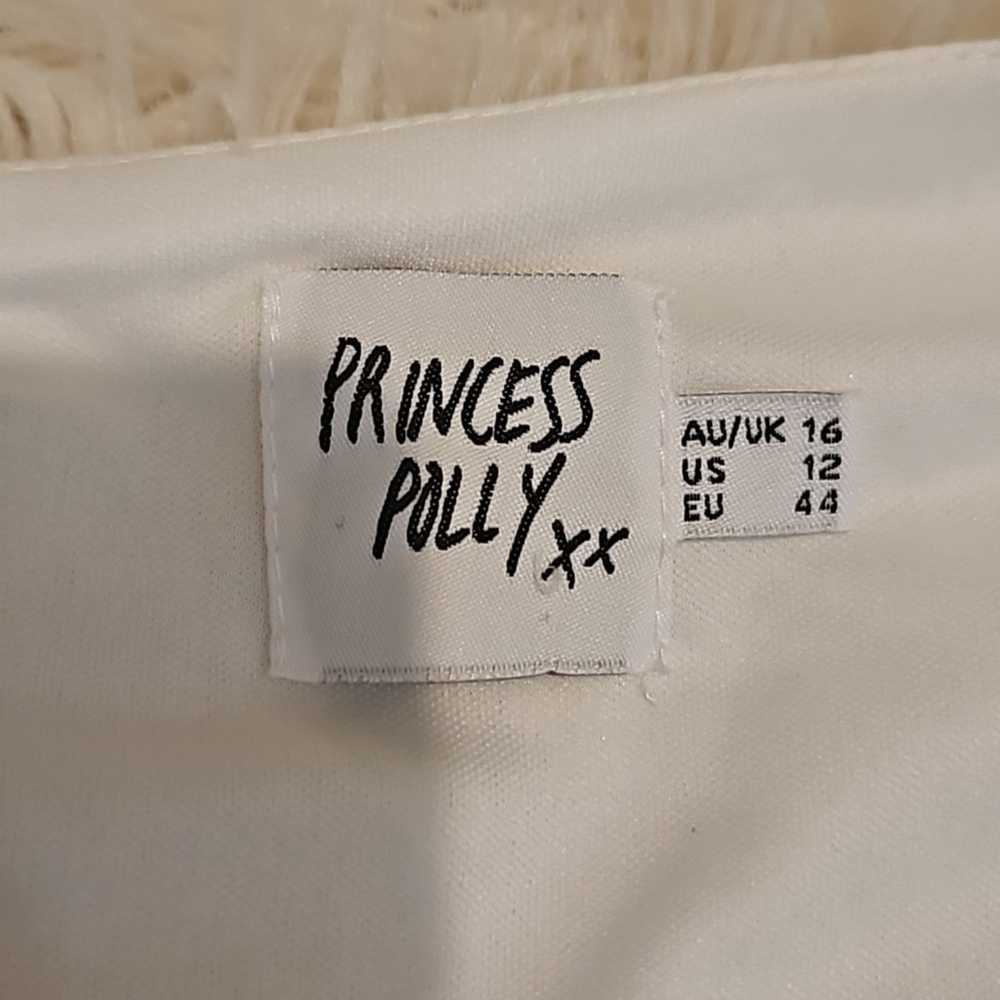 Princess Polly The Villa White Long Sleeve Wrap D… - image 3