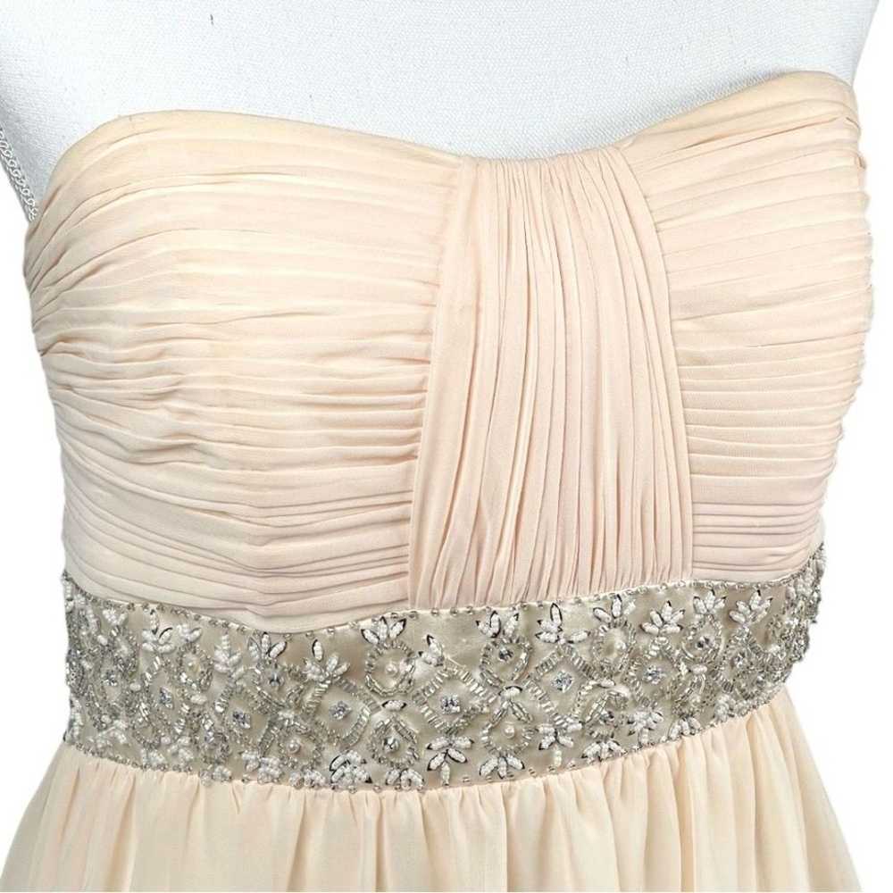 Camille La Vie Blush Strapless Beaded Waist forma… - image 4