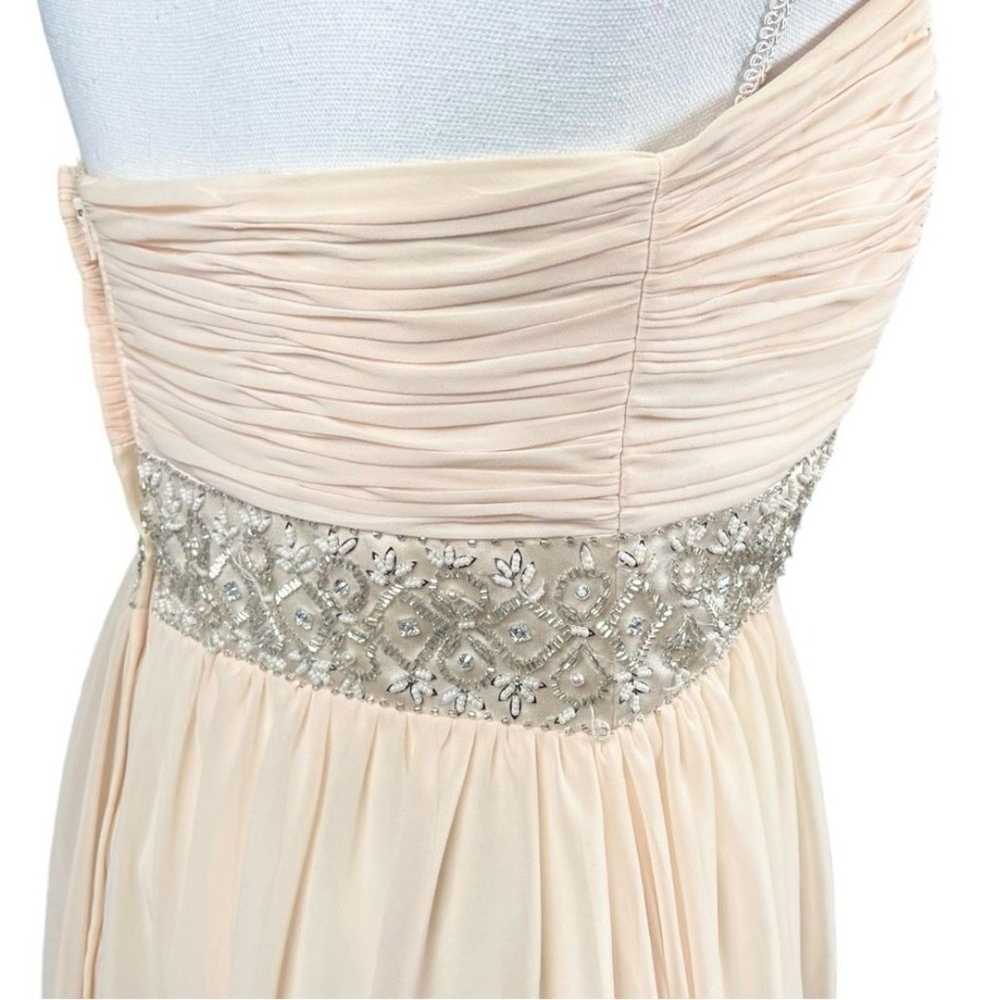 Camille La Vie Blush Strapless Beaded Waist forma… - image 5