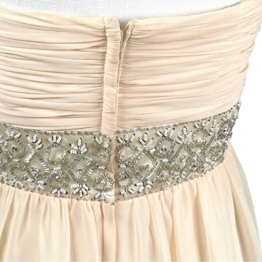 Camille La Vie Blush Strapless Beaded Waist forma… - image 6