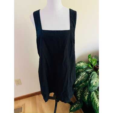 Abercrombie & Fitch Linen Black Dress - image 1