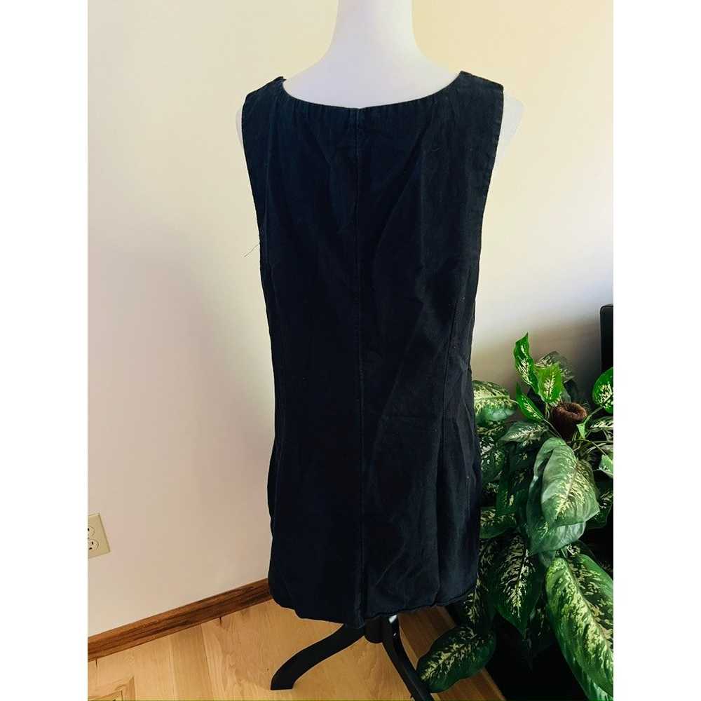 Abercrombie & Fitch Linen Black Dress - image 2