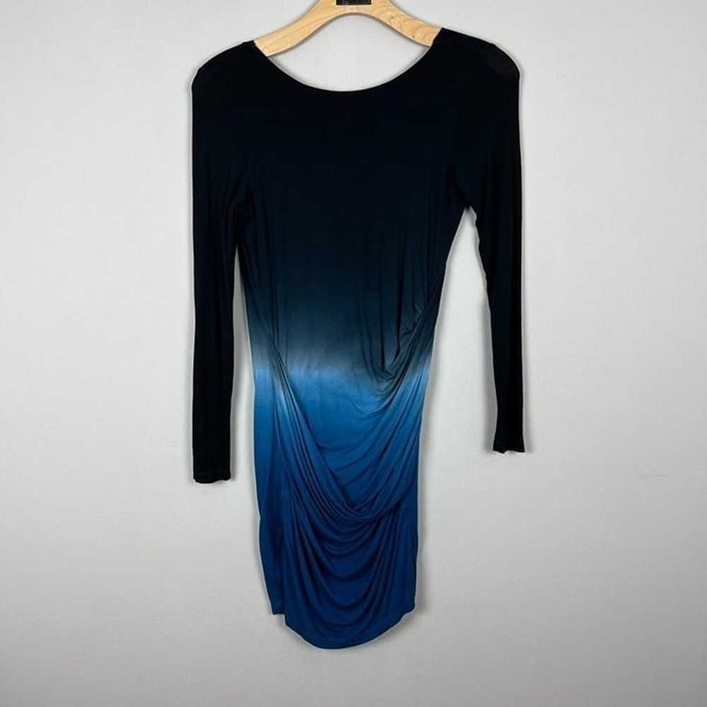 Young Fabulous & Broke Dress Small Black Blue Tie… - image 11