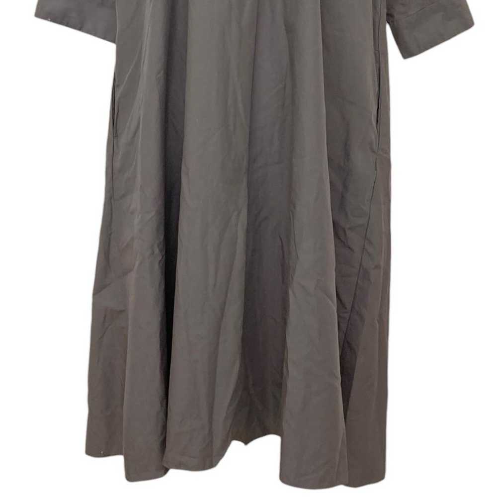 UNIQLO Charcoal Long Shirt Dress Casual M - image 4