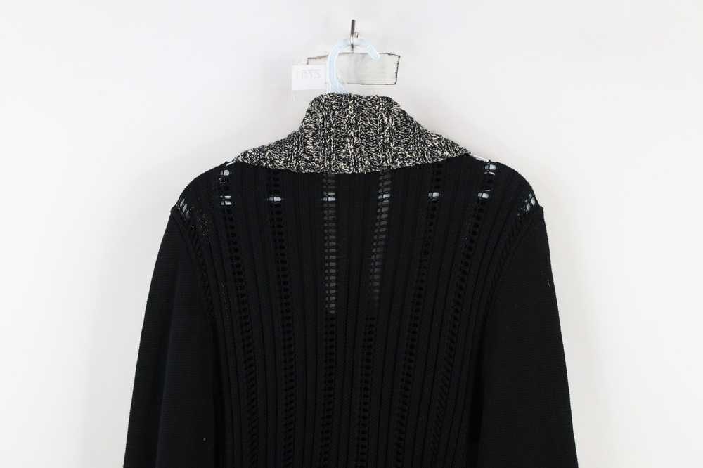 Vintage Vintage 90s Gothic Lagenlook Button Knit … - image 9