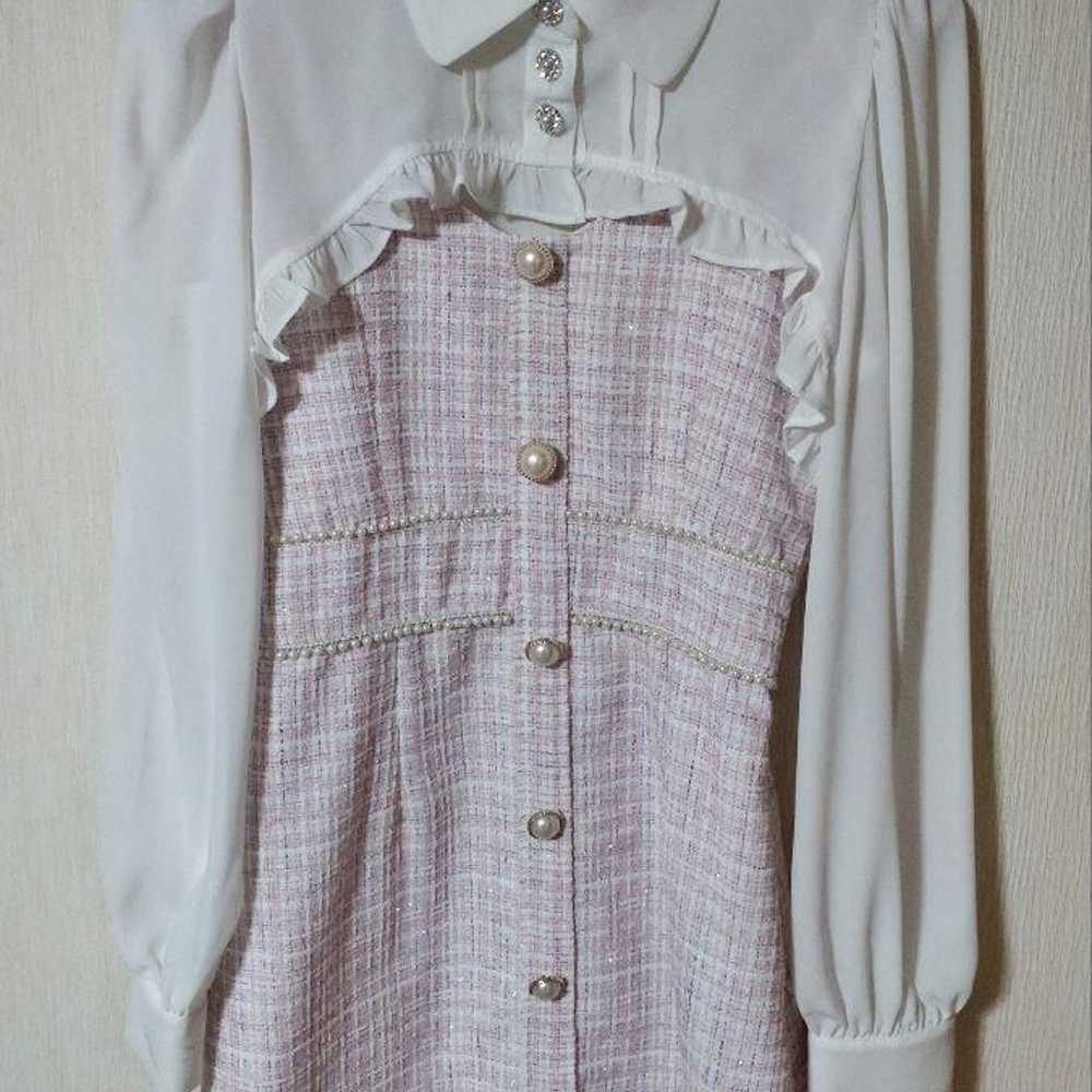 2-piece set ♡ [Ank Rouge] Dress & Cardigan - image 1